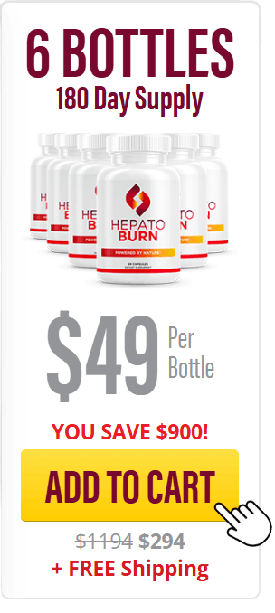 HepatoBurn 6 bottle