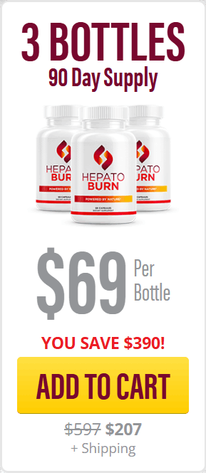 HepatoBurn 3 bottle